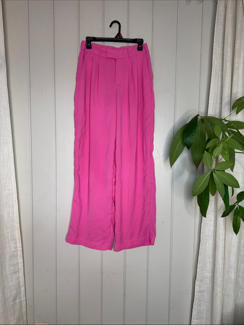 a new day Pink Women's Trousers with Pockets
